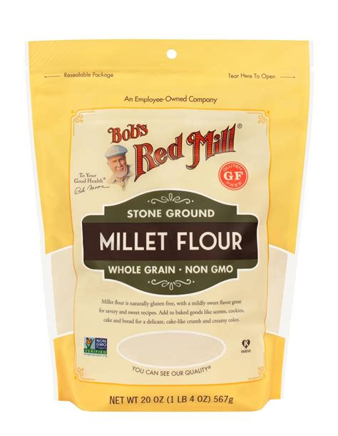 Amazon Bob S Red Mill Stone Ground Whole Grain Millet Flour