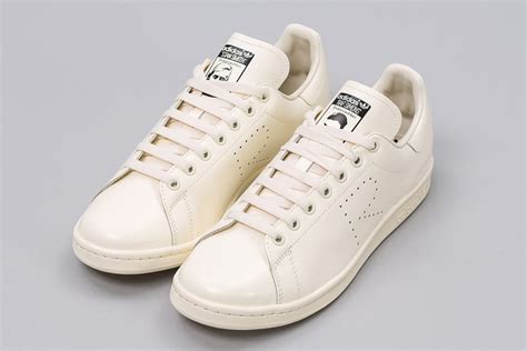 Raf Simons X Adidas Unveil Stan Smith In Cream White Sidewalk Hustle