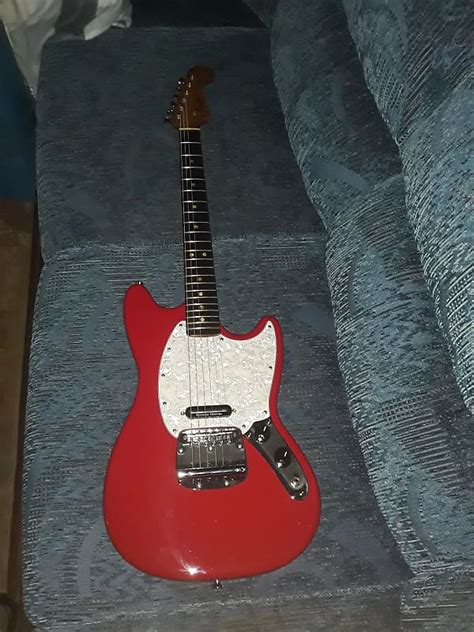 Fenderwarmoth Mustang 1966 Dakota Red Reverb