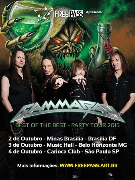 Gamma Ray Em São Paulo Terceiro E último Lote De Ingressos à Venda