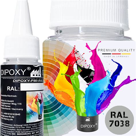 Dipoxy Pmi Ral Achatgrau Extrem Hoch Konzentrierte Basis Pigment