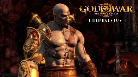 Hephaestus God Of War Remastered Pt Gameplay Youtube