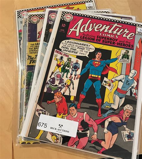 DC Adventure Comics, Numbers 318, 347, 348, 351, and 352 - Beck