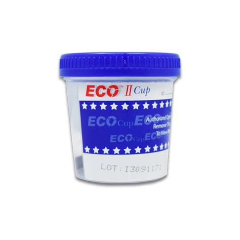 Eco Cup Ii Instant Urine Drug Cup Box Of Sober Check