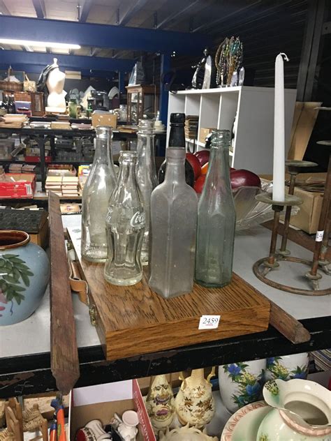 Lot - Vintage Bottle Collection incl Coke Together With Pencils in Box