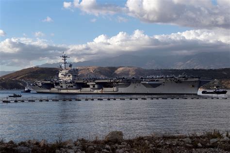 Dvids Images Nsa Souda Bay Welcomes Uss George H W Bush Cvn