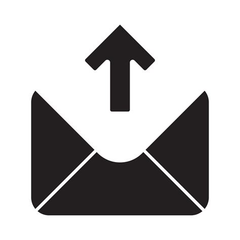 email and mail icon black 20009595 PNG
