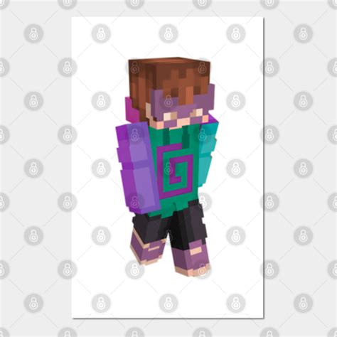 Karl Jacobs Minecraft Skin Karl Jacobs Posters And Art Prints