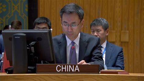 China S Deputy UN Envoy Hails Arab Unity For Solving Syrian Issue CGTN