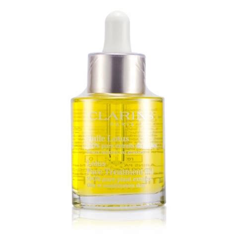 Clarins Face Treatment Oil Lotus (For Oily or Combination Skin) 30ml ...