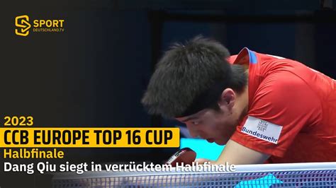 Re Live Halbfinale Im Europe Top Dang Qiu Gegen Liam Pitchford