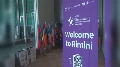 Rimini Pronta Ad Accogliere Gli Europei Di Ginnastica Artistica Youtube