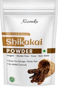 Kizenka Natural Organic Shikakai Powder For Hair Growth And Shine