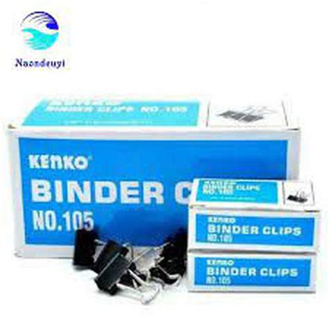 binder clip merk kenko jenis  ukuran