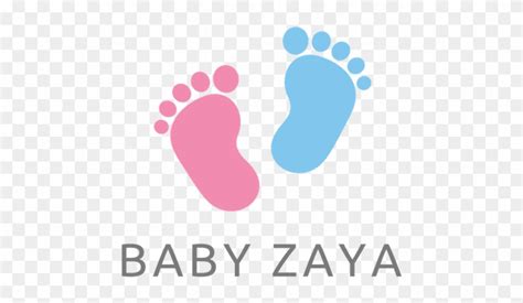 Pink And Blue Baby Footprints Free Transparent Png Clipart Images