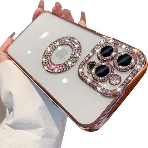 Amazon Changjia For Iphone Pro Max Clear Glitter Case Cute