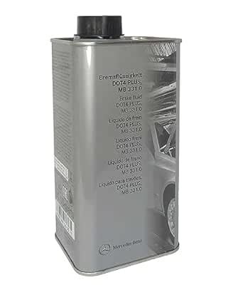 Mercedes GENUINE 1L Brake Fluid DOT 4 PLUS Ultra Low Viscosity MB Spec ...