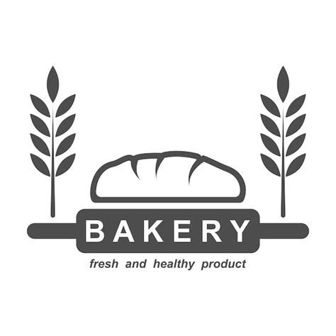 Bäckerei Logo Vorlage Vektor Illustration Premium Vektor