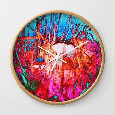 Pin On My Society6 Wall Clocks