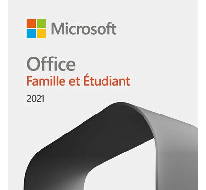 Microsoft Office 2021 FR Famille et Étudiant Coolblue avant 23 59