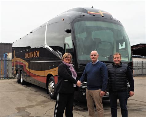 Golden Boy Coaches Takes Irizar I S Efficient Integral Routeone