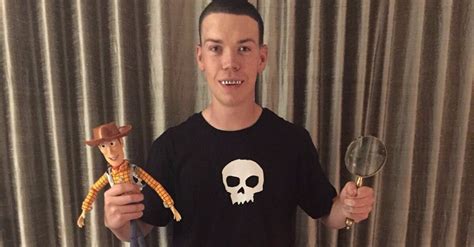 Will Poulter Toy Story Halloween Costume | PS Celebrity