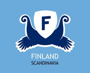 Logo for finland Royalty Free Vector Image - VectorStock