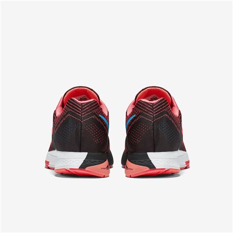 Nike Mens Air Zoom Structure 18 Running Shoes - Bright Crimson/Black ...