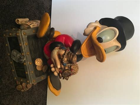 Disney Walt Beeld Dagobert Duck Op Schatkist Jaren Catawiki