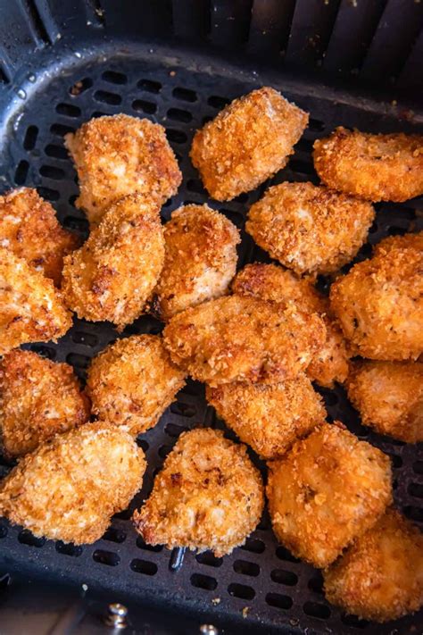 Air Fryer Chicken Nuggets So Crispy Kristines Kitchen