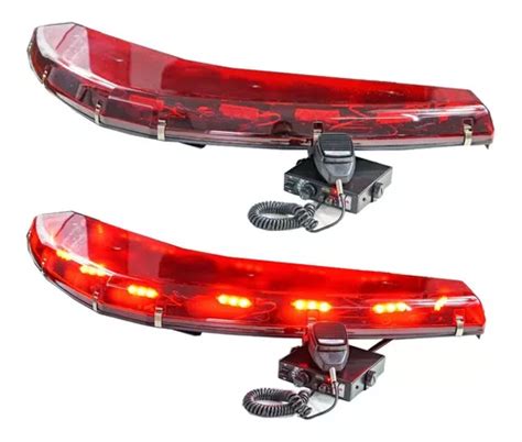 Giroflex Giroled Sinalizador Led Arco Viatura Sirene Corre Que Ta