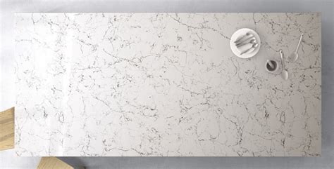 Caesarstone White Attica Kitchen Worktop For Sale Uk The Marble Store