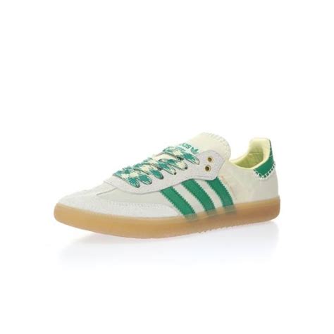 Adidas Originals Samba Wales Bonner Cream White Bold Green Kixify