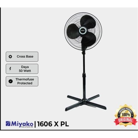 Jual Miyako Kipas Angin Berdiri Kas X Pl Pusat Shopee Indonesia