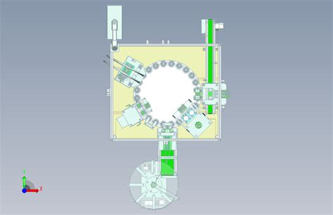 双头全自动活塞式液体灌装机 非标自动化设备3d图纸parasolid模型图纸下载 懒石网