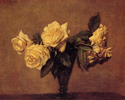 Reproducciones De Arte Del Museo Rosas 5 De Henri Fantin Latour 1836