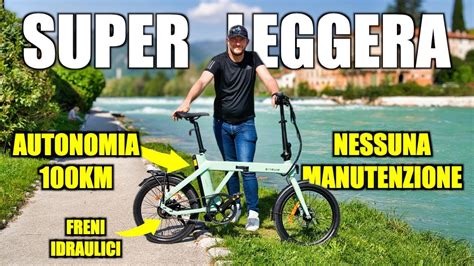 Bici Elettrica Innovativa Leggera Pieghevole Grande Autonomia E