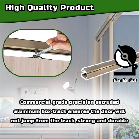 DNShorix 60 Inch Pocket Door Track Kit, Heavy Duty Pocket India | Ubuy