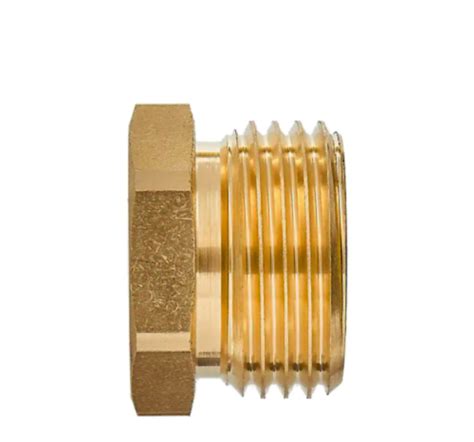 Everbilt Lfa 668 3 4 In Mh X 1 2 In Fip Garden Hose Brass Adapter