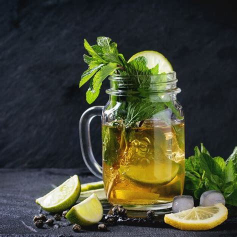 Premium Photo Ice Green Tea