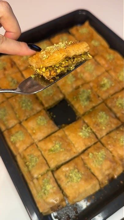 Турецкая пахлава с фисташками ( baklava) рецепт в комментарии - YouTube