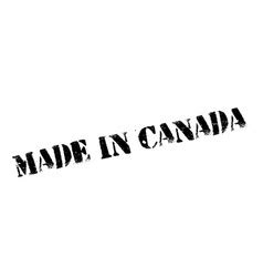 Made In Canada Rubber Stamp Royalty Free Vector Image