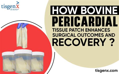 How Bovine Pericardial Tissue Patch Enhances Surgical Outcomes And Recovery Tisgenx Inc