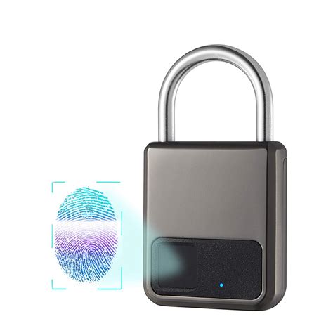 Fingerprint Padlock Smart Padlock Combination Lock Grandado