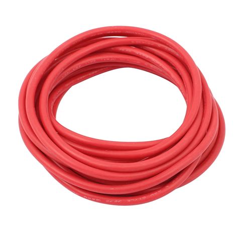 Longueur M Kv Awg Cable Cuivre Multibrins Souples Rouge Fil