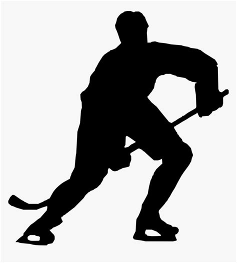 Transparent Hockey Player Silhouette Png - Ice Hockey Silhouette Png ...