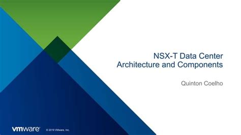 Nsx T Architecture And Components Pptx