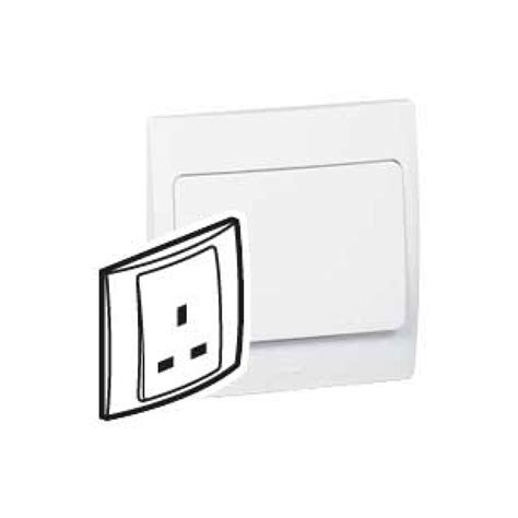 Socket Outlet Mallia Unswitched 1 Gang 13 A 250 V~ White 281110 Alsuhaili Online