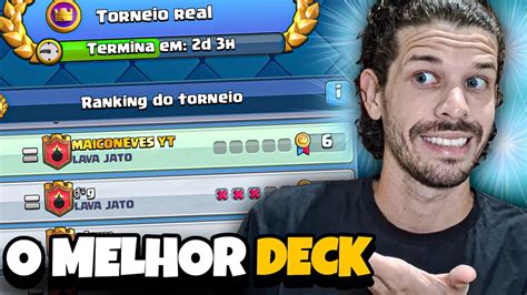 Esse O Melhor Deck Para O Torneio Real Recrutas Bait Youtube