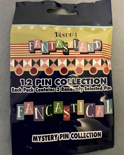 Disney Fantasyland Cast Member Mystery Pin Collection Disney Pins Blog